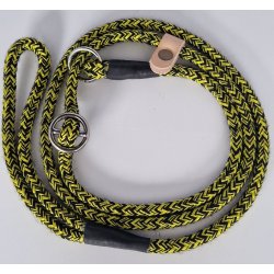 Den Moderne Gemina retriever line med indvendig metal stop og udvendig lder stop 120 cm 8/10 mm