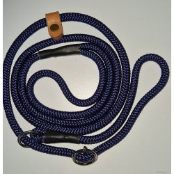 Den Moderne Gemina retriever line med indvendig metal stop og udvendig lder stop 120 cm 8/10 mm