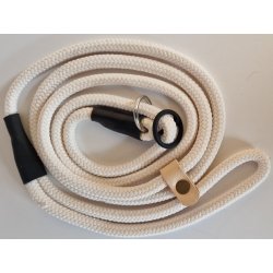 Den Moderne Gemina retriever line med indvendig metal stop og udvendig lder stop 120 cm 8/10 mm