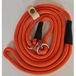 Den Moderne Gemina retriever line med indvendig metal stop og udvendig lder stop 120 cm 8/10 mm