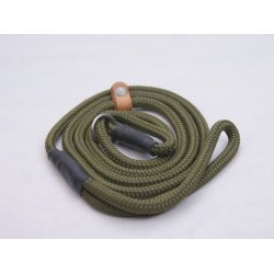 Gemina retriever line med lderstop 130 cm x 6/8 mm