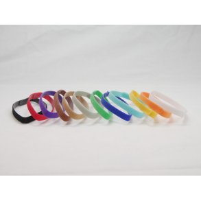 ID hvalpehalsbnd med velcro