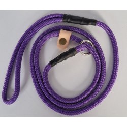 Gemina retriever line med lderstop 130 cm x 6/8 mm